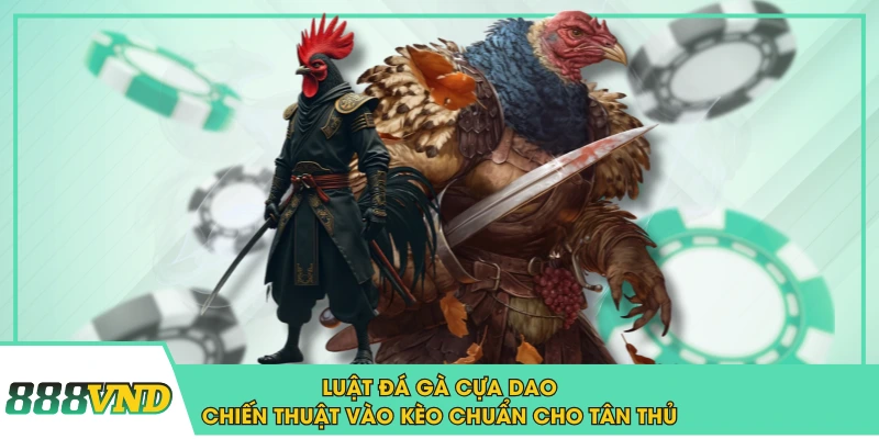 Luật Đá Gà Cựa Dao & Chiến Thuật Vào Kèo Chuẩn Cho Tân Thủ